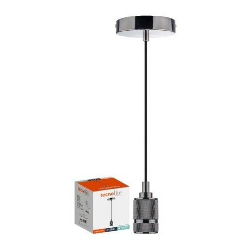 Imagen 4 de 4 de Socket Decorativo Color Satín Base E27 Tecnolite