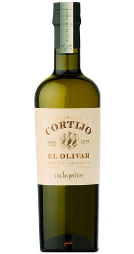 Aceite De Oliva El Cortijo 500ml Vidrio Las Perdices 
