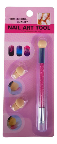 Pincel De Esfumar Nail Art Tool