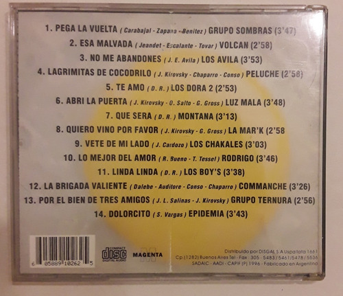 Varios Cd Tropihits Vol 1 1996 Cumbia (Usado)