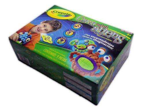 Crea Mini Aliens De Crayola, Set Con Model Magic