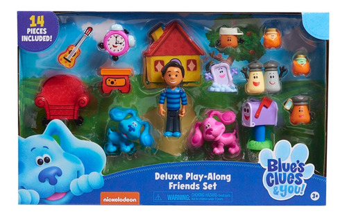 Set Figuras Blue's Clues & You! Juego De Amigos Deluxe