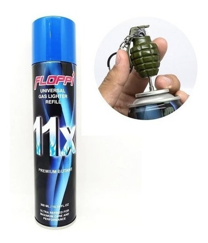 Imagen 2 de 3 de Tanques Pipeta Gas Butano Recarga Soplete Encendedor 360ml