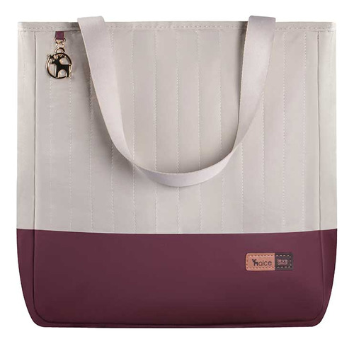 Bolsa Maternidade Coleção Cores - Creme E Marsala