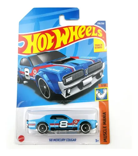 Hot! Hot Wheels 22 68 Mercúrio Cougar Azul Damai | Parcelamento