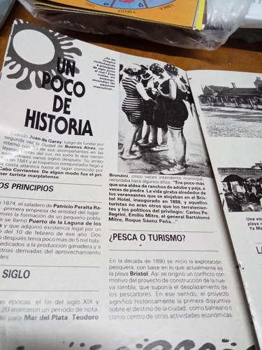 Suplemento Especial Teatros Temporada 1987 Revista Tv Guía. (Usado)