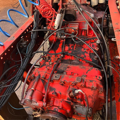 Motor Do Iveco Eurotech Com O Câmbio Zf - Completo