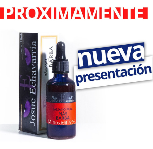 Imagen 3 de 6 de 1 Balsamo Para Mas Barba Minoxidil 5% Y Bergamota 50ml