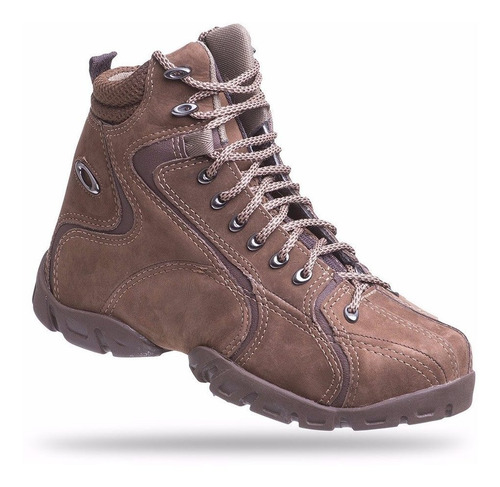 Bota Oakley Flak Low 1.2 Couro Cano Alto Original Confortáve | Mercado Livre