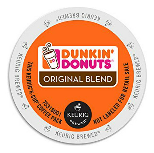 Dunkin' Donuts Original Mezcla De Café K-copas.