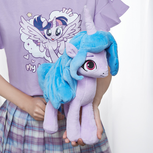 Muñeca Izzy Moonbow Plushies My Little Pony Rainbow Horse De