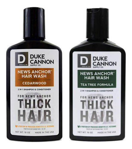 Duke Cannon Supply Co. News Anchor 2 En 1 - Jabn Para El Cab