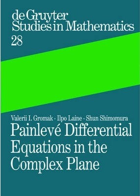 Libro Painleve Differential Equations In The Complex Plan...