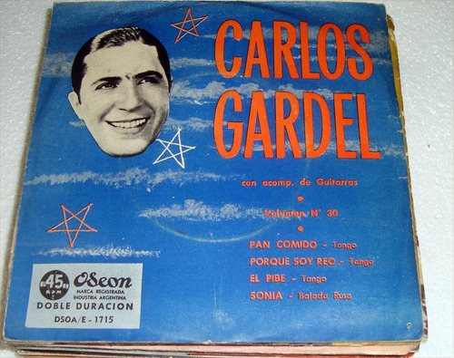Carlos Gardel Vol 30 Pan Comido + 3 Simple Ep   / Kktus