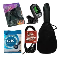 Comprar Cuerdas Guitarra Criolla + Funda + Capo + Afinador + Cable