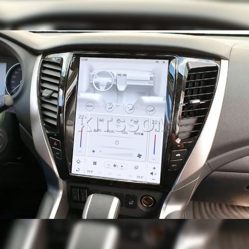 Multimídia Pajero Sport 2020 2021 2022 2023 2024 V2 Tesla 12