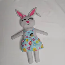 Comprar Muñeco Peluche Juguete Conejo Conejita Bebe 30cm
