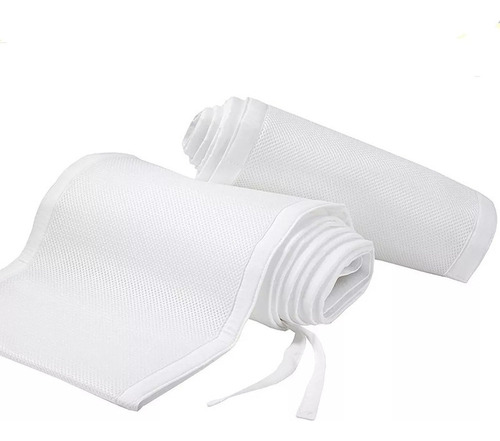 Protectoras Almohadillas For Baby Cuna, De Malla Transpi