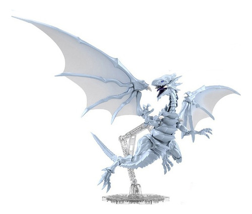 Muñeca Rise Figure Rise con forma de dragón blanco con ojos azules
