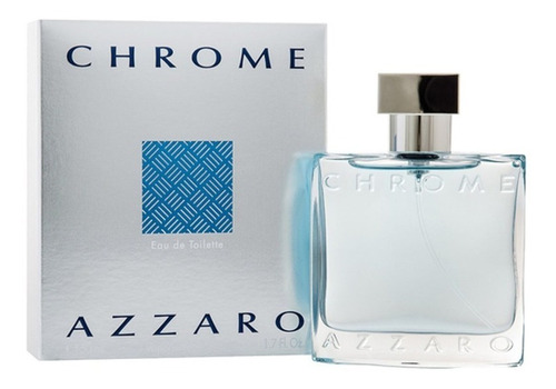 Perfume Chrome De Azzaro Hombre 100 Ml Eau De Toilette Nuevo