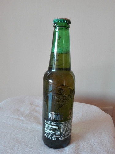 Antigua Botella De Cerveza Heineken Uefa Champions League (Usado)