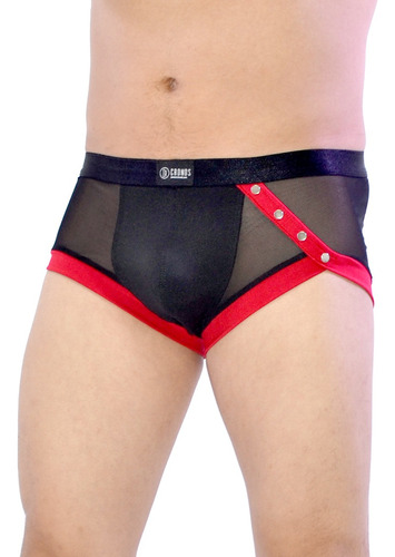 Cachetero Cómodo Suave Y Sexy De Lycra Y Red Hombre Duma