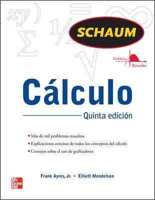 Libro Cálculo / Serie Schaum / Mcgraw Hill