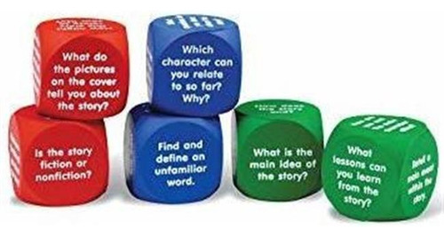 Learning Resources Reading Comprehension Cubes, Phonics Toy,