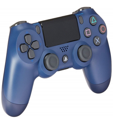 Joystick inalámbrico Sony PlayStation Dualshock 4 ps4 midnight blue