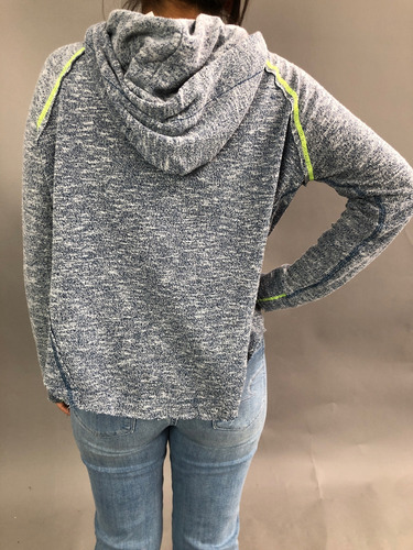 Sudadera Delias De Color Azul Talla M (Usado)