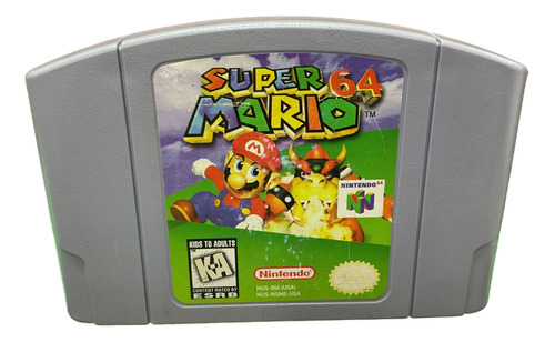 Super Mario 64 Nintendo 64 Original Excelente Estado  (Reacondicionado)