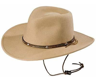 Stetson Men's Mountain View Crushable Wool Sombrero De