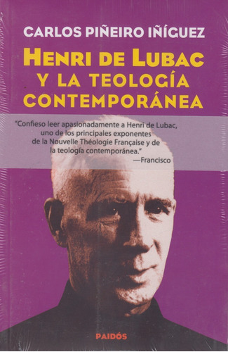 Henri De Lubac Y La Teología Contemporánea P. Iñiguez Paidós