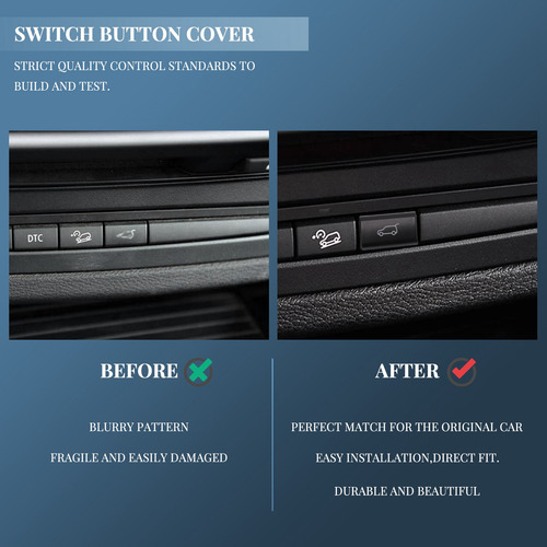 Tapa De Botón De Maletero Trasero Para X5 E70 2006-
