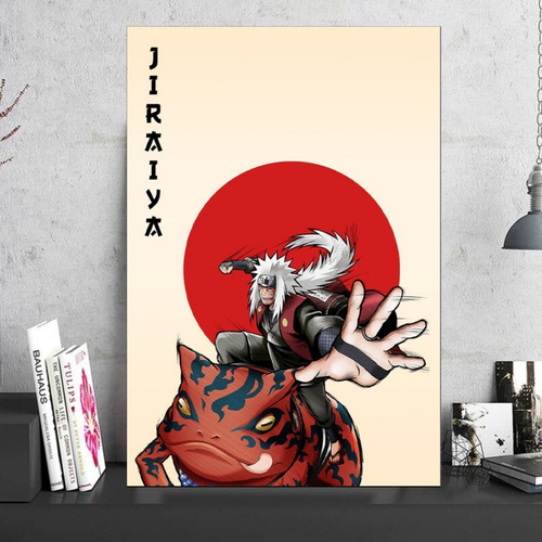 Cuadro Decorativo Artistico Japones Jiraya Naruto 40x60cm