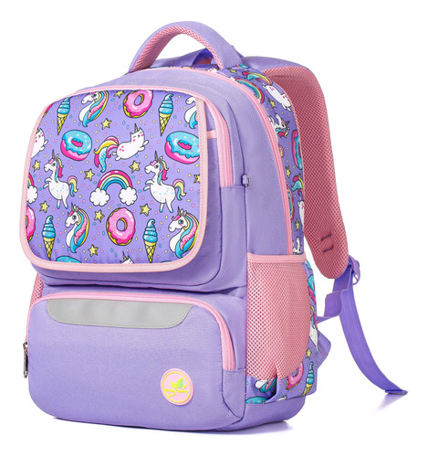 Mochila Escolar De Unicornio Kitty Para Nias Y Nios, Mochila