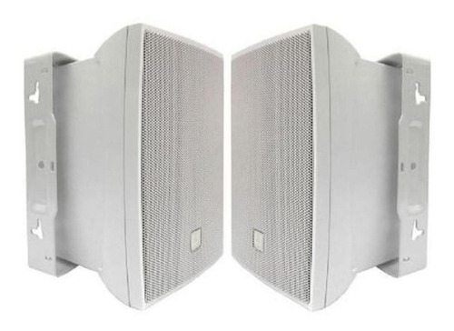Imagem 3 de 4 de Par Caixa De Som Ambiente Jbl C521b Branca 80w Rms