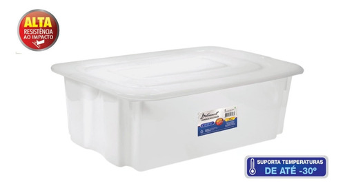 4 Caixa Frigorífica Com Tampa Açougue 24,5ltrs Câmara Fria