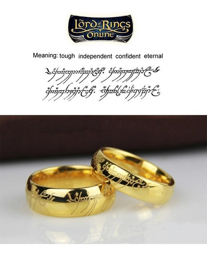 Imagen 10 de 10 de Anillo Unico - El Señor De Los Anillos - Lord Of The Rings