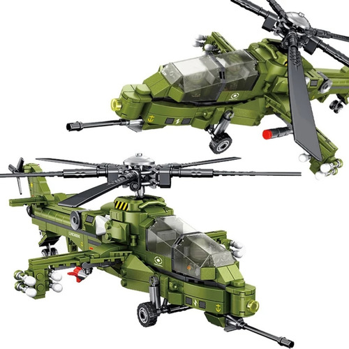 Cachivaches Helicóptero Militar Bloques Genérico