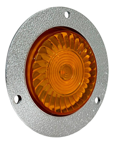 Plafon 1 Led P/ Camion Turbine Gel 2 PuLG 12/24 V