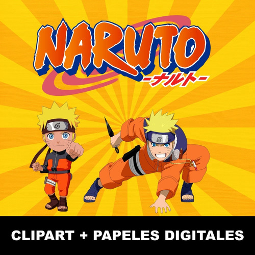 Super Kit Naruto Clipart Imágenes Png Y Papeles Dígítálles