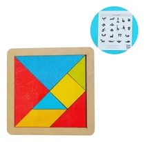 Comprar Puzzle De Ingenio Tangram Rompecabezas 7 Piezas Didactico Tk