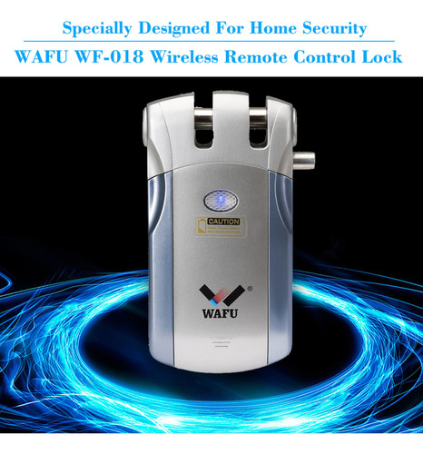 Wafu Wf-018 - Cerradura Con Mando A Distancia Inalámbrico (i
