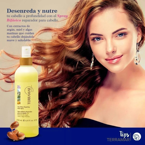 Spray Bifasico Reparador Cabello Terramar