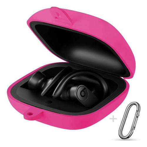 Funda Powerbeats Pro Geak, Protección 360, Rosa.