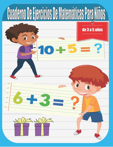 Libro: Cuaderno De Ejercicios De Matemáticas Para Niños De 3