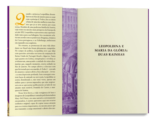 Leopoldina e Maria da Glória: Duas rainhas: Vidas e dores, de Priore, Mary Del. Editorial Jose Olympio, capa mole, edição 1 em português, 2024