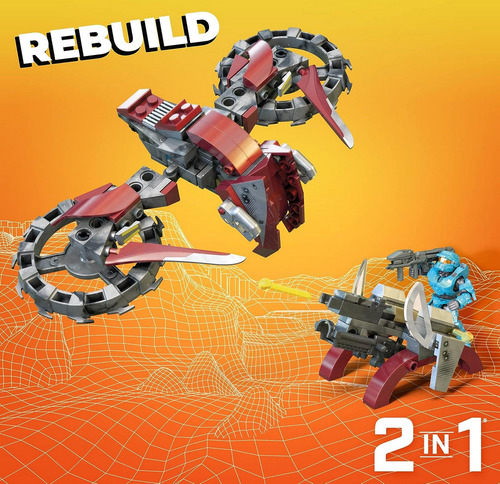 Halo Mega Construx Chopper Takedown