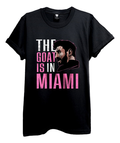 Remeras Dtg Premium The Goat Is In Miami - Messi Inter 